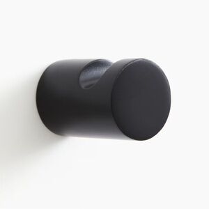 H&M MANGO WOOD HOOK In Black